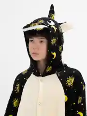 Угольный кигуруми Единорог