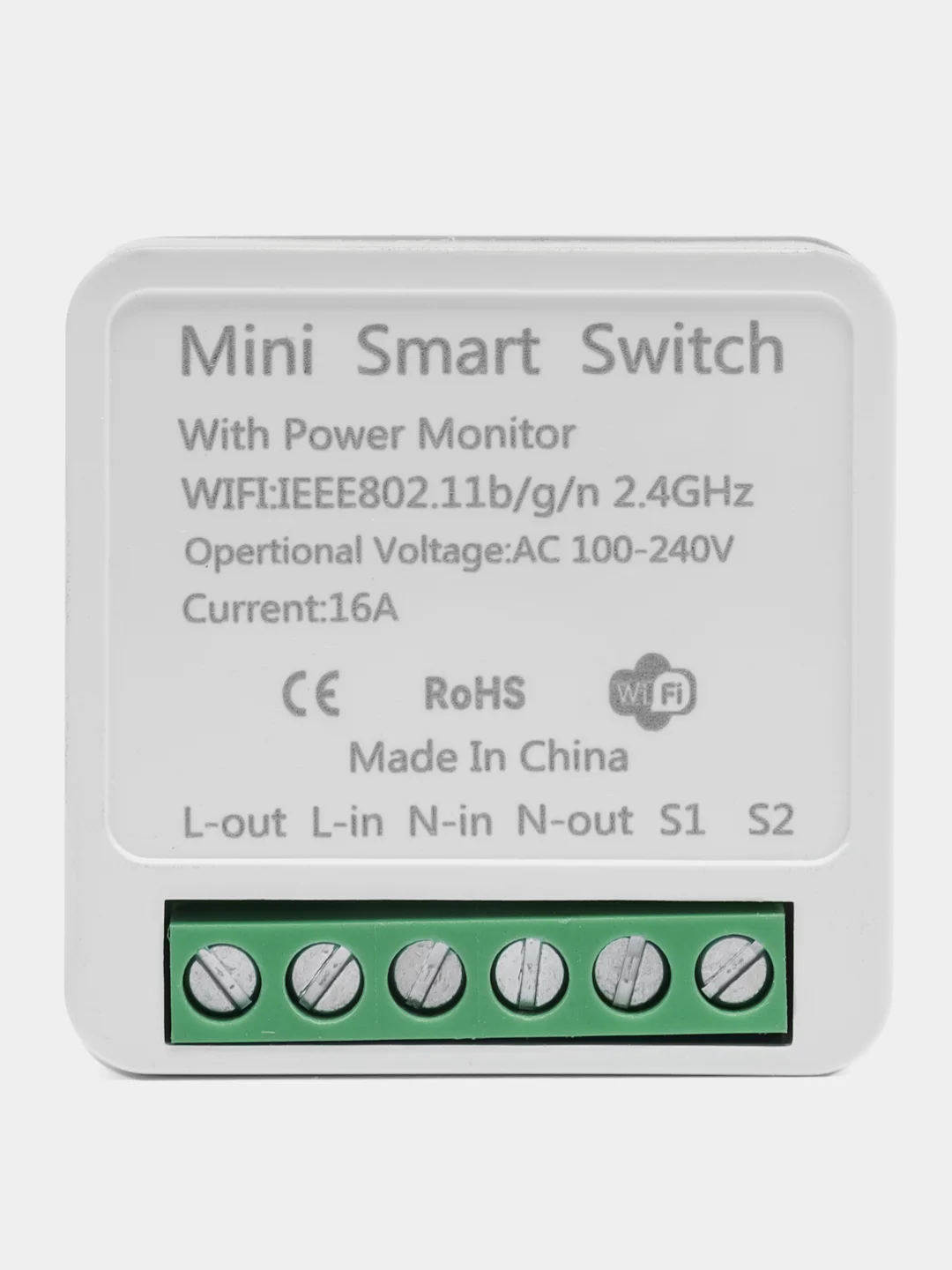 WiFi реле 16А с Алисой и энерготрафиком