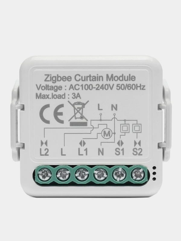 Реле управления шторой Zigbee