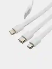 Белый внешний аккумулятор портативный повербанк powerbank 10000 mAh, зарядка на Айфон, Андроид