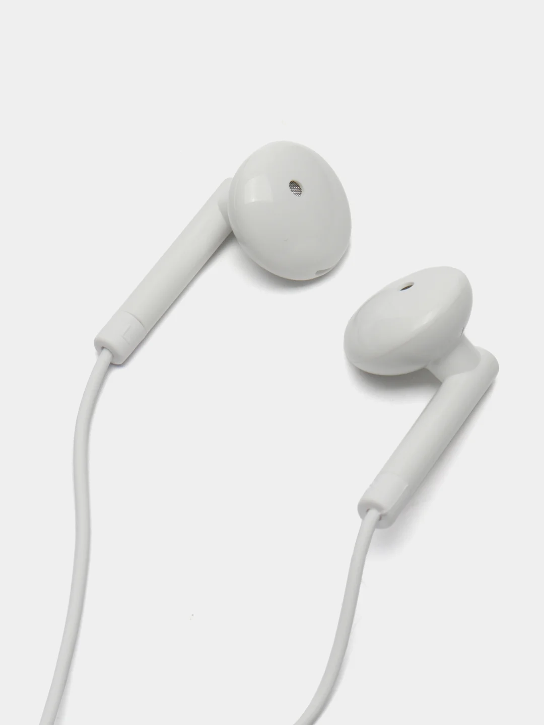 Белый наушники с микрофоном HOCO M-53 (3.5 mm jack), белые
