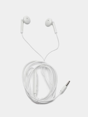 Наушники с микрофоном HOCO M-53 (3.5 mm jack),  белые