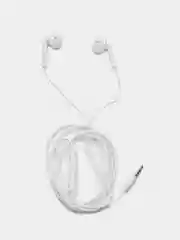 Белый наушники с микрофоном HOCO M-53 (3.5 mm jack),  белые