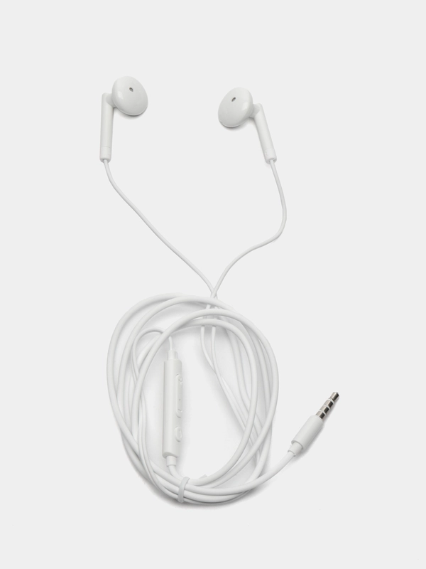 Наушники с микрофоном HOCO M-53 (3.5 mm jack),  белые