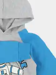 Оранжевый худи для мальчика с капюшоном