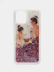 Чехол-переливашка для iPhone 12 / 12PRO (блестящий песок)