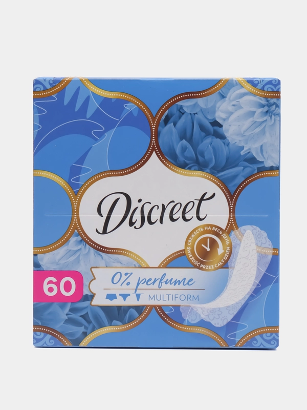 Discreet air multiform ежедневные гигиенические прокладки женские 60 шт