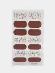 Коралловый меланж лаковые полоски для ногтей топ лак, дизайн ногтей, наклейки для ногтей, набор