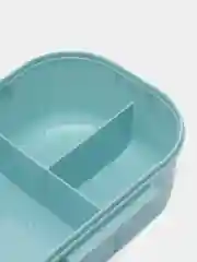 Ледяной ланч-бокс для хранения еды , контейнер для продуктов 850ml, 3 отсека, соусница, ложка