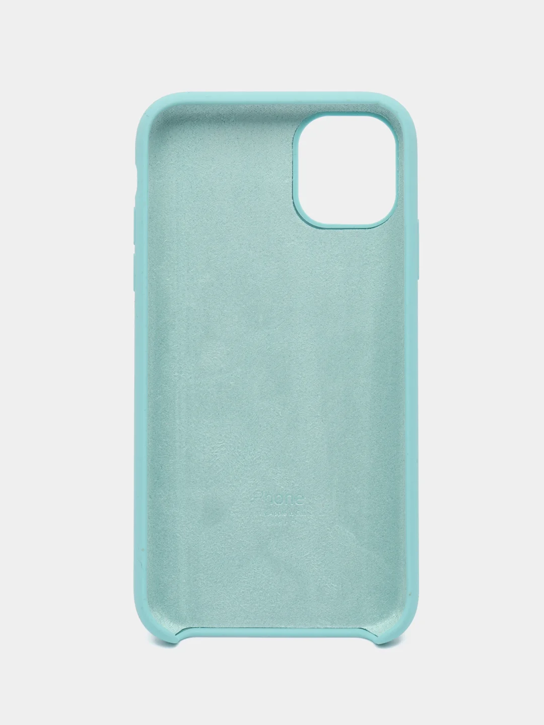Бирюзовый чехол Silicone Case для iPhone 11