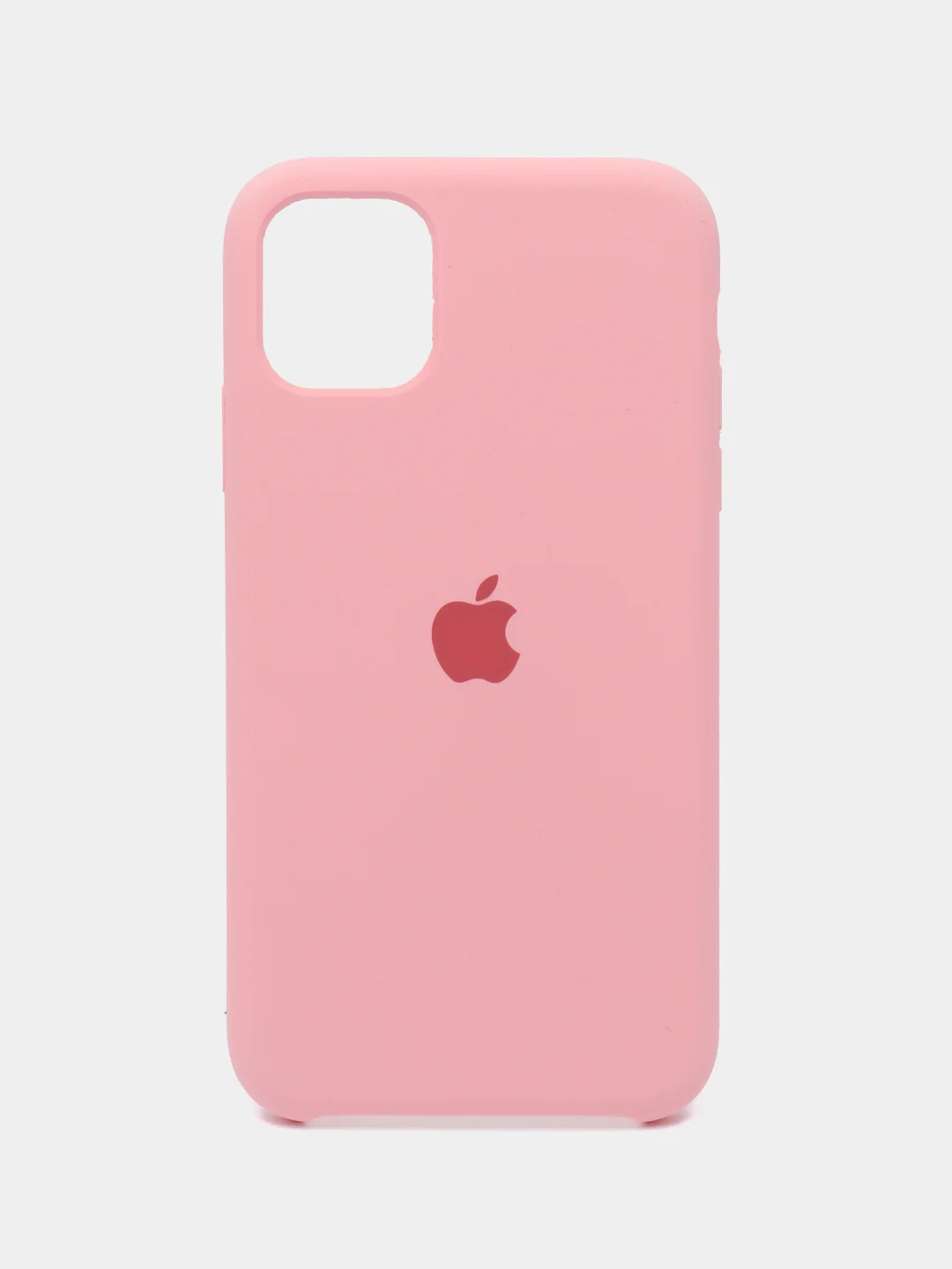 Розовый чехол Silicone Case для iPhone 11