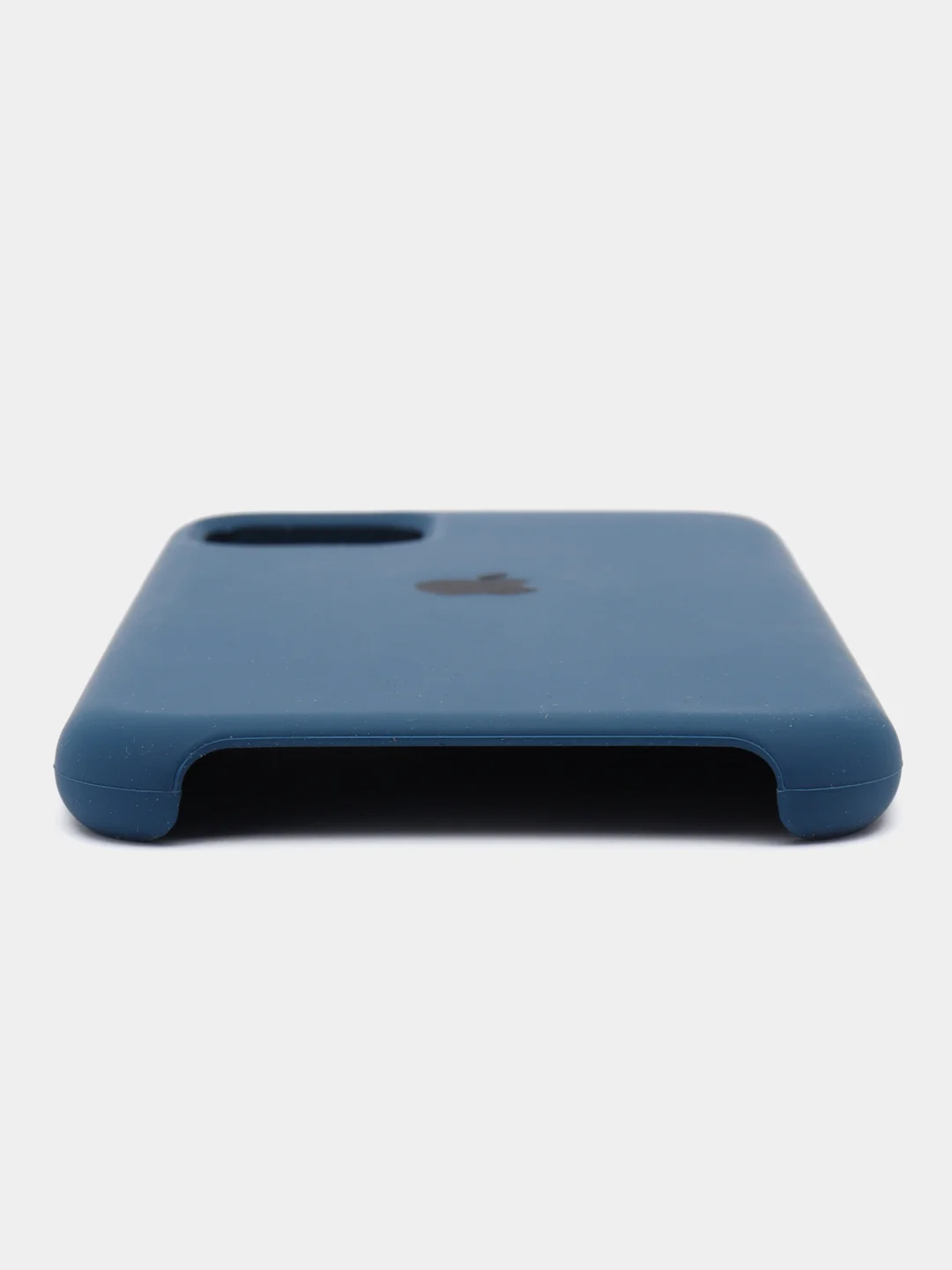 Синий меланж чехол Silicone Case для iPhone 11