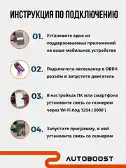 Автосканер диагностических ошибок Wi-fi ELM327 для авто OBD2 V1.5 PIK18F25K80 Android iOS