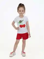 Голубой футболка и шорты для девочки, комплект для девочки, Утенок