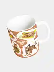 Кружка керамическая с надписью" Когда дома один кот Бенгальская кошка"