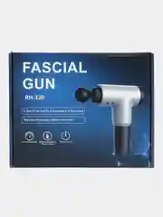 Красный массажер для тела Fascial Gun, мышечный, ударный, перкуссионный