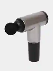 Серый массажер для тела Fascial Gun, мышечный, ударный, перкуссионный