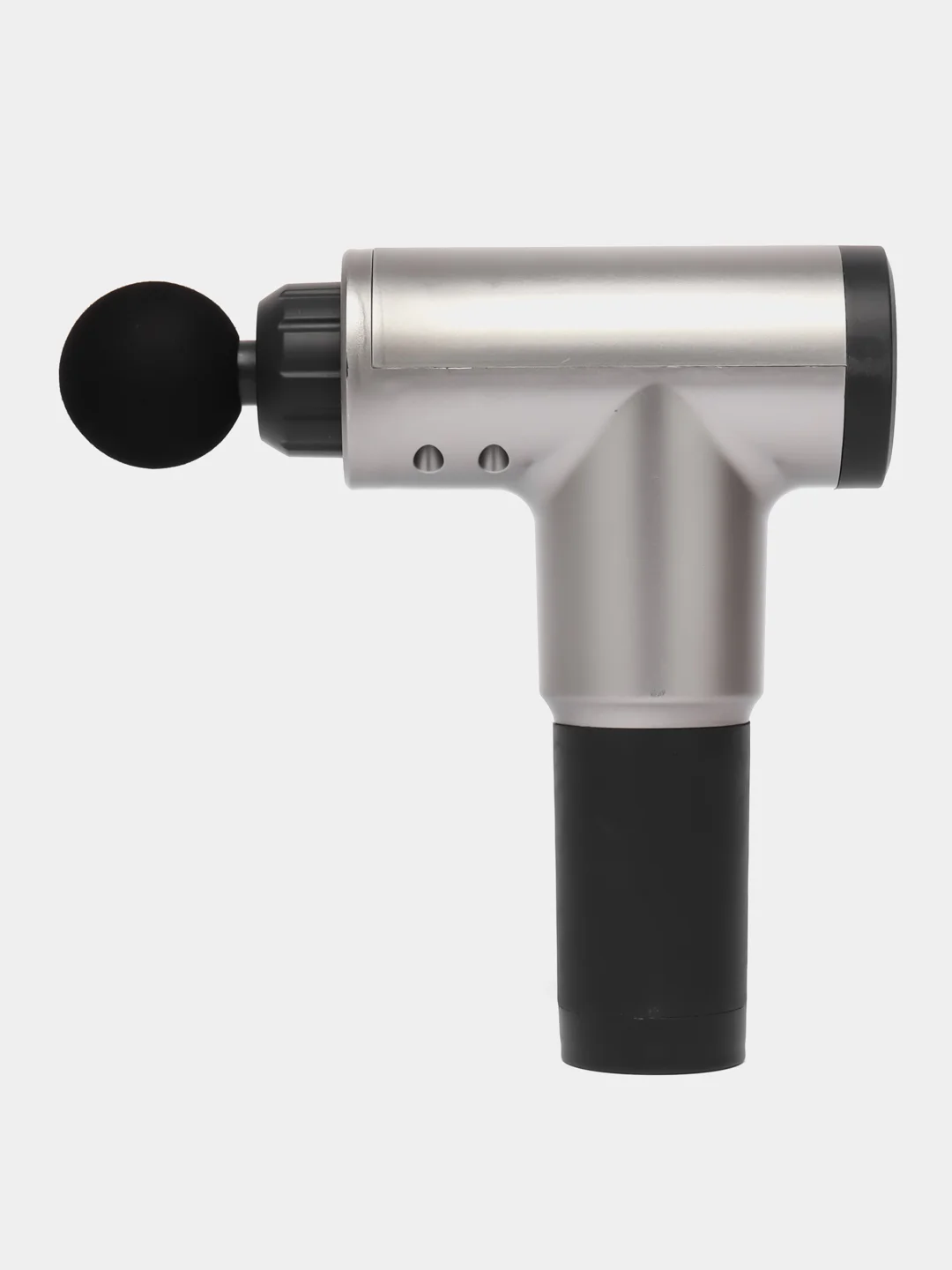 Серый массажер для тела Fascial Gun, мышечный, ударный, перкуссионный