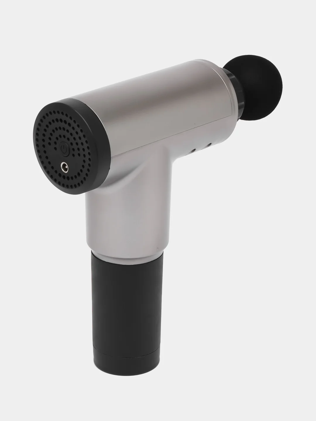 Серый массажер для тела Fascial Gun, мышечный, ударный, перкуссионный
