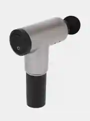 Серый массажер для тела Fascial Gun, мышечный, ударный, перкуссионный