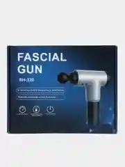 Синий массажер для тела Fascial Gun, мышечный, ударный, перкуссионный
