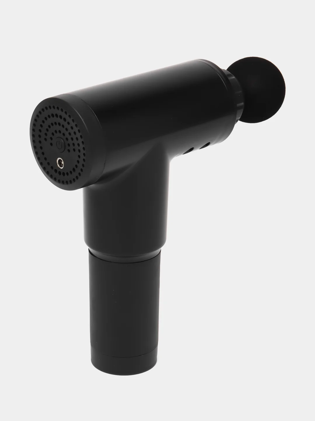 Черный массажер для тела Fascial Gun, мышечный, ударный, перкуссионный