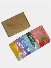 Подарочный набор уходовой косметики, тканевых масок, для женщин