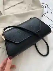 Черный сумка летняя на плечо
