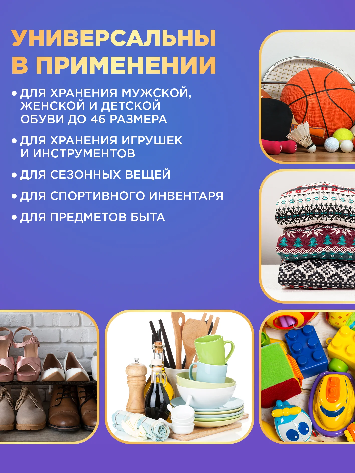 Серый органайзер для хранения вещей, кофр складной, короб, ящик, чехол