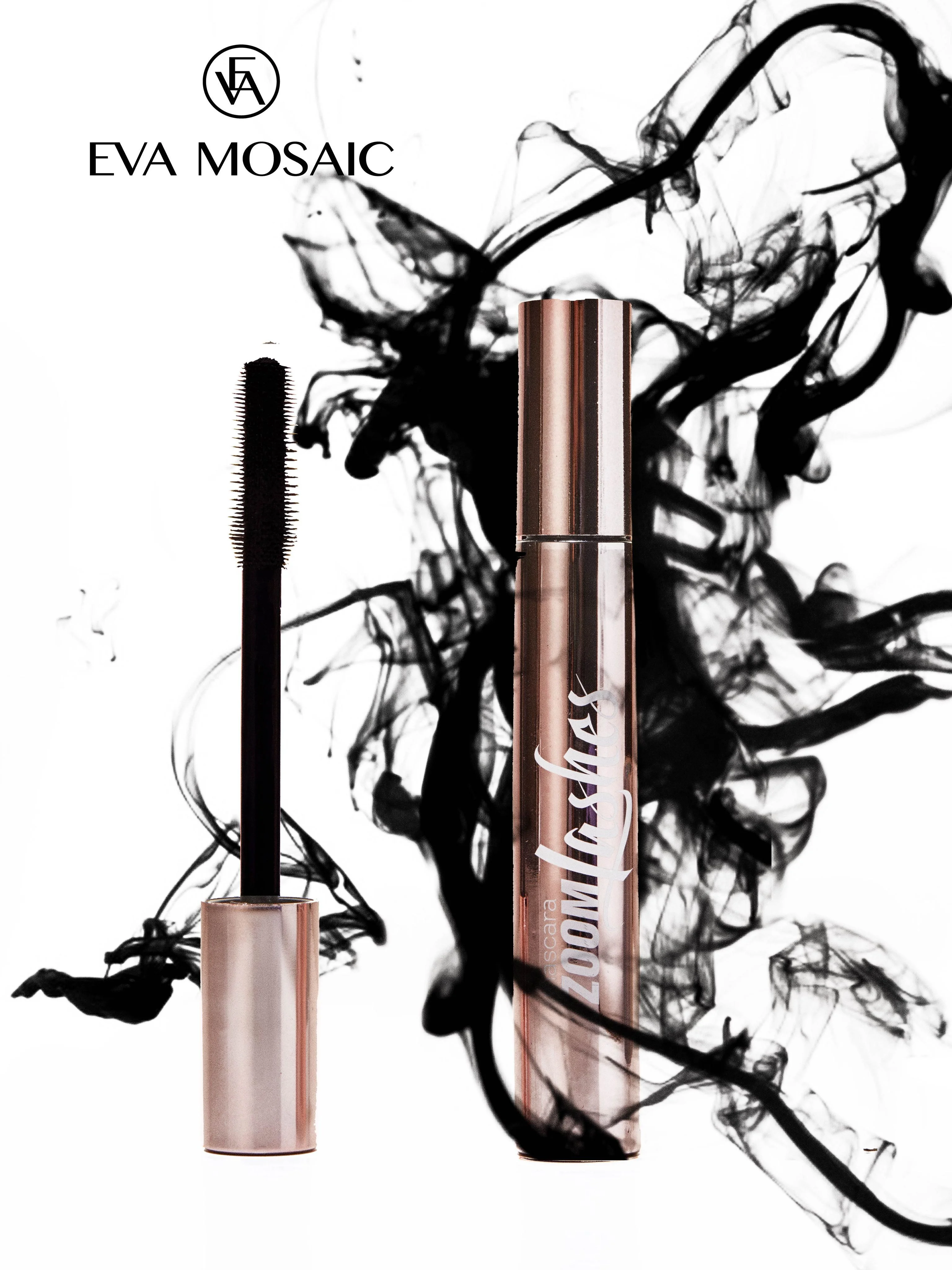Eva Mosaic Тушь для ресниц Zoom Lashes 5D взрывной объем , Черная