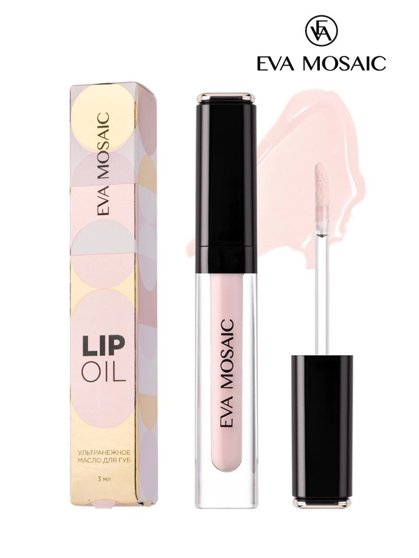 Eva mosaic Масло для губ ультранежное Lip Oil, 3 мл, 01