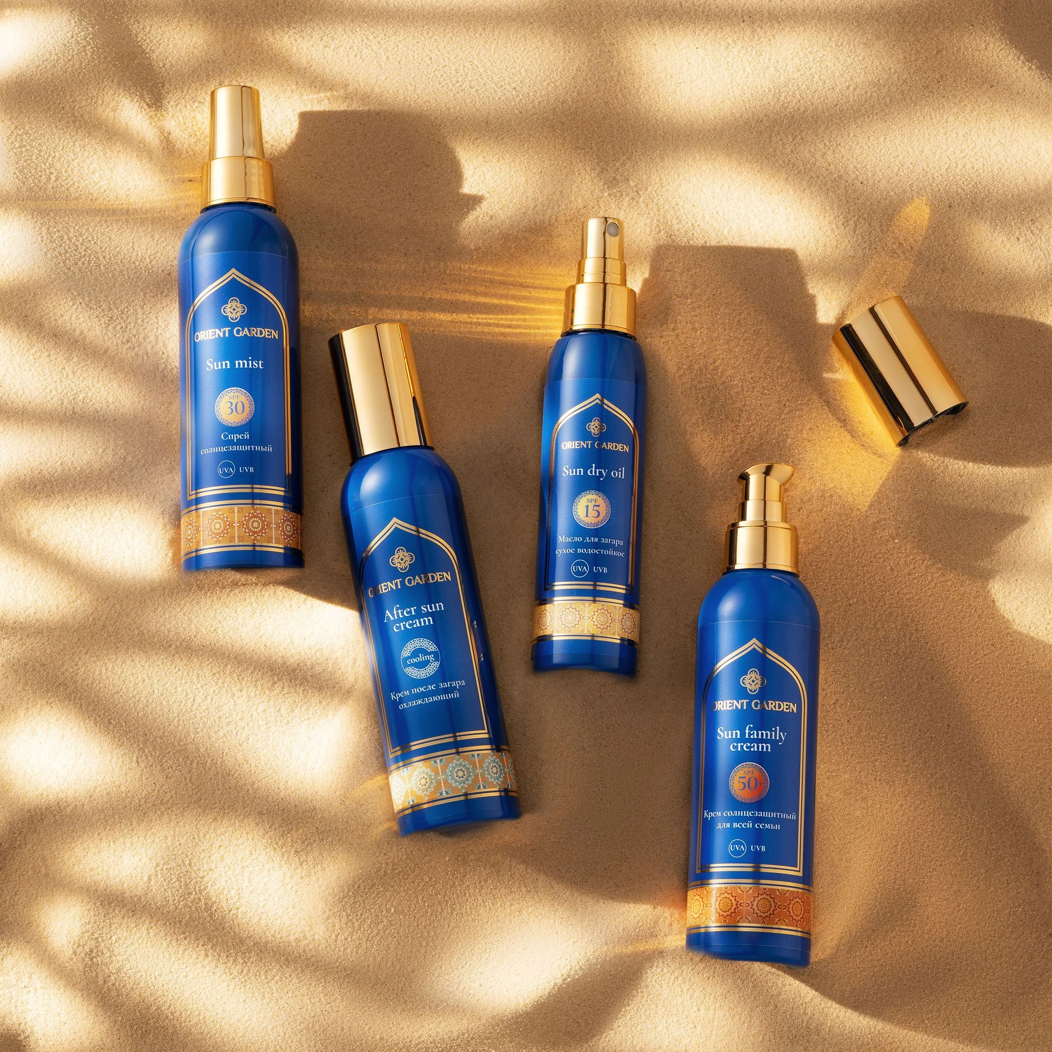 Orient Garden Крем солнцезащитный для всей семьи SPF50, 195 мл