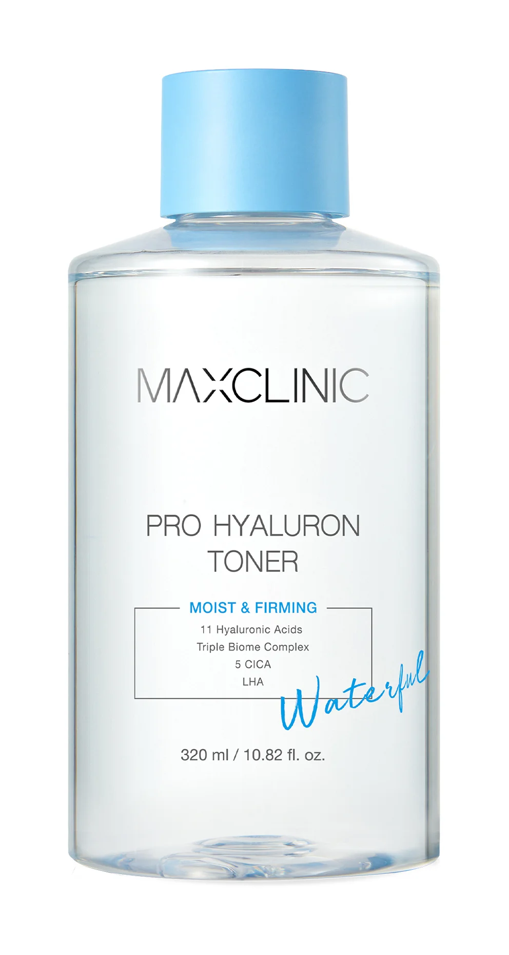 MAXCLINIC Pro Hyaluron Toner Тонер с 11 видами гиалуроновой кислоты увлажняющий, 320 мл