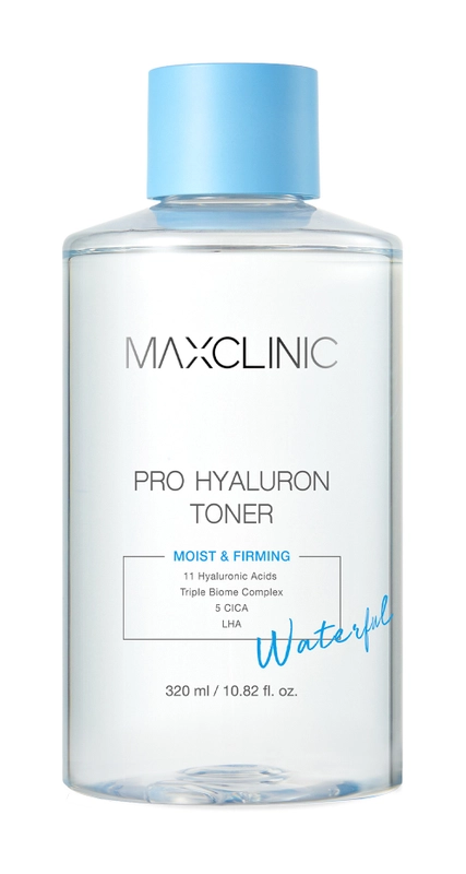 MAXCLINIC Pro Hyaluron Toner Тонер с 11 видами гиалуроновой кислоты увлажняющий, 320 мл