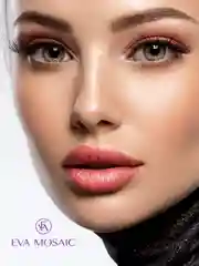 Eva Mosaic Тушь для ресниц Extreme Fashion Lashes для объема и удлинения , Черная