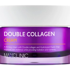 MAXCLINIC Double Collagen Cream Крем антивозрастной с низкомолекулярным коллагеном, 50 г