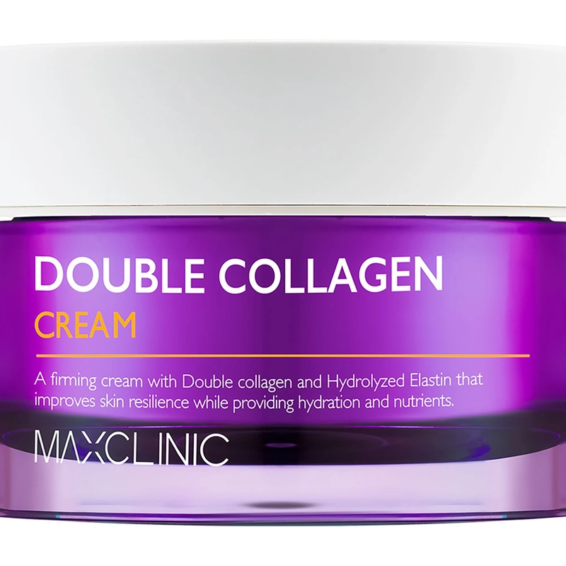 MAXCLINIC Double Collagen Cream Крем антивозрастной с низкомолекулярным коллагеном, 50 г