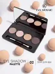 Eva mosaic Тени для век 4-цветные, 6,5 г, 02