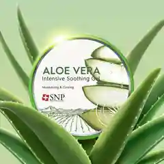 SNP Aloe Vera Gel Гель для лица и тела алоэ вера смягчающий увлажняющий освежающий, 300 г