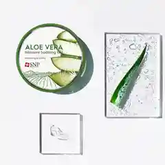SNP Aloe Vera Gel Гель для лица и тела алоэ вера смягчающий увлажняющий освежающий, 300 г