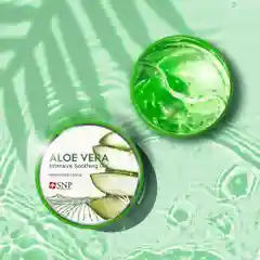 SNP Aloe Vera Gel Гель для лица и тела алоэ вера смягчающий увлажняющий освежающий, 300 г