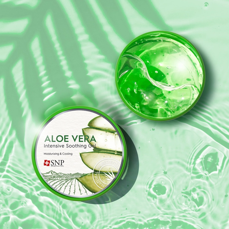 SNP Aloe Vera Gel Гель для лица и тела алоэ вера смягчающий увлажняющий освежающий, 300 г