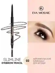 Eva mosaic Карандаш для бровей Slimline Eyebrow Pencil тон 02