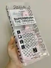 Janeke Щетка для волос пластиковая, розовый, белый