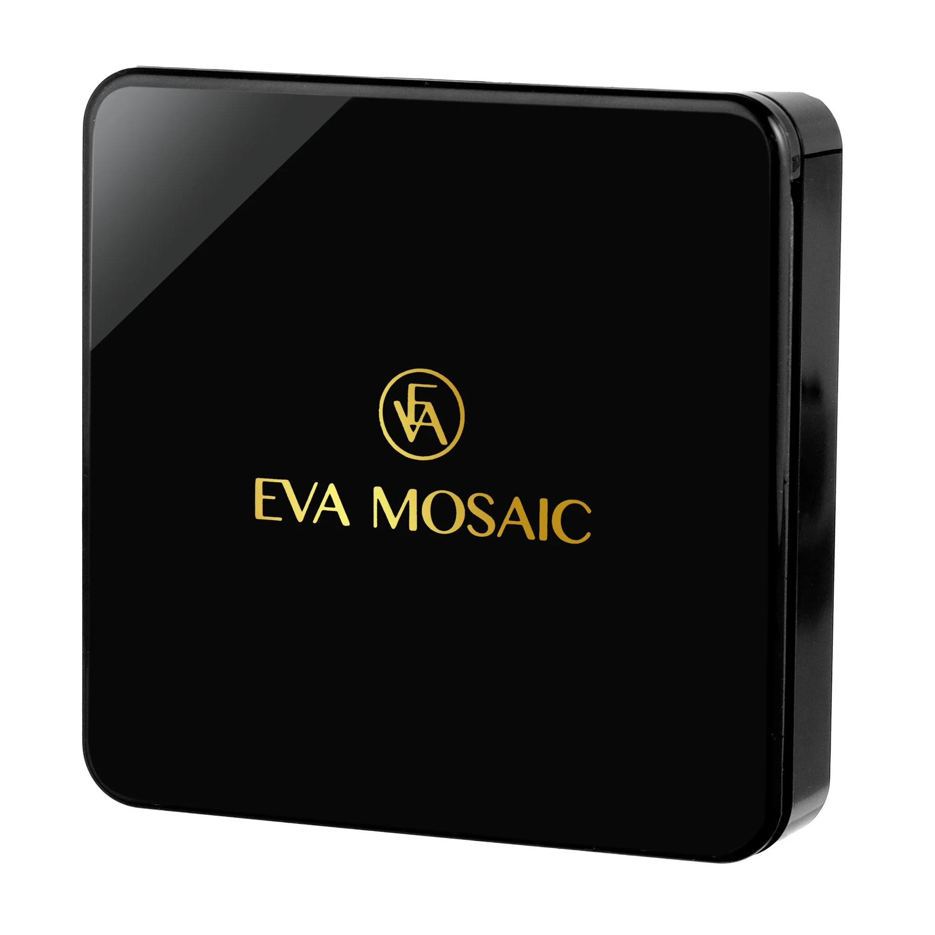 Eva Mosaic Пудра компактная увлажняющая с гиалуроновой кислотой, 04 Золотисто-Бежевый