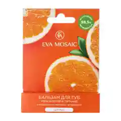 Eva mosaic Бальзам для губ увлажнение и питание Цитрус, 5 г