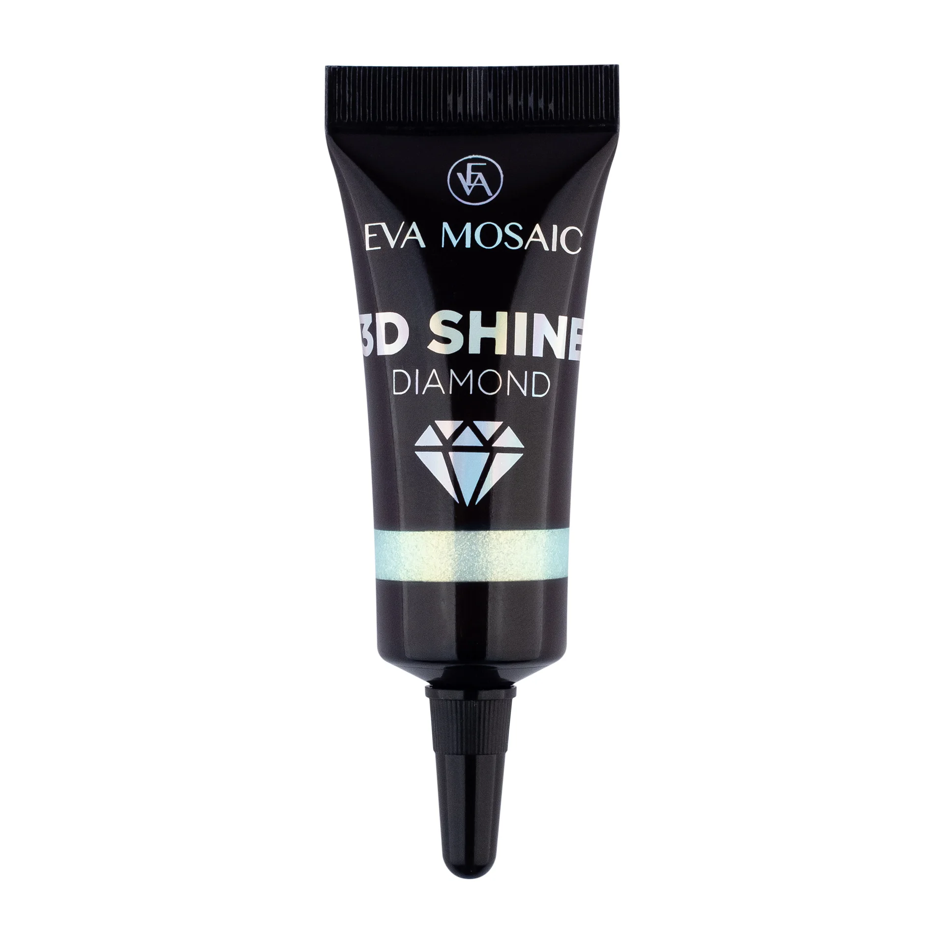 Eva mosaic Глиттер для лица 3D Shine Diamond гелевый, 5 мл, Аквамарин