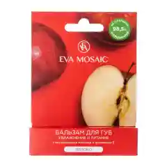 Eva mosaic Бальзам для губ увлажнение и питание Яблоко, 5 г