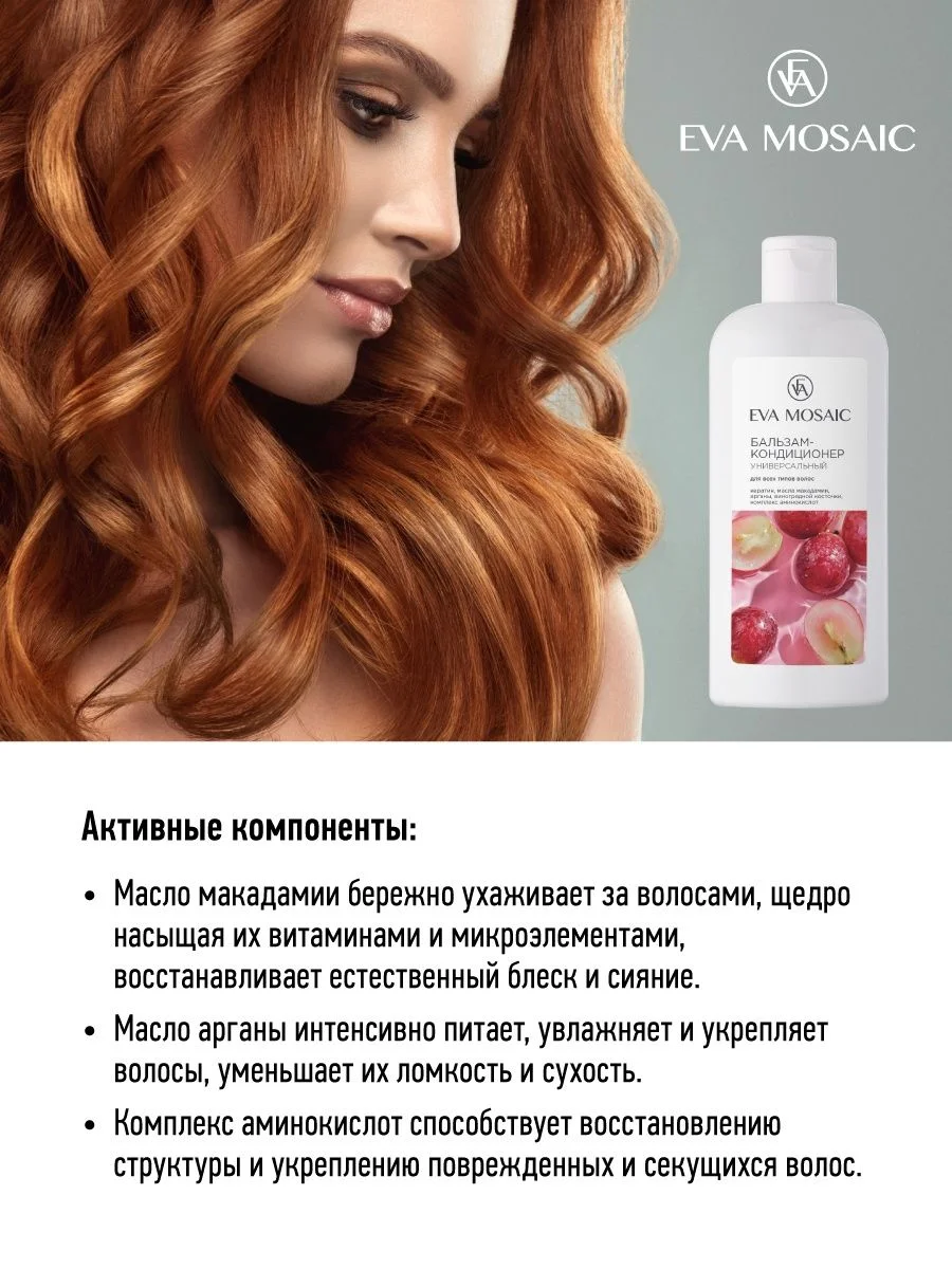 Бальзам-кондиционер для всех типов волос