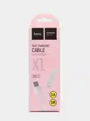Белый usb Кабель Hoco X1 Type C, белый
